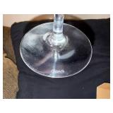 Large Collection  of Christofle Crystal Wine Glasses Stemware Set