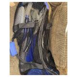 Cressi-Sub Open Heel Snorkel Fins Size 6-7 with Masks (Lot of 2)