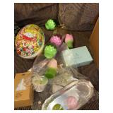 Kosta Boda Chateau 21235 Dessert Bowl 25 cl & Coupe Glass, Glass Christmas Trees