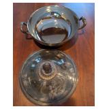 Christofle Silver Plate Tureen Set - 2 Lidded Tureens, Butter Dish, Sunburst Dishes