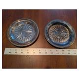 Christofle Silver Plate Tureen Set - 2 Lidded Tureens, Butter Dish, Sunburst Dishes