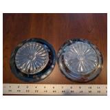 Christofle Silver Plate Tureen Set - 2 Lidded Tureens, Butter Dish, Sunburst Dishes