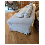 Ethan Allen Traditional Classics Sofa - Beige Damask Upholstery