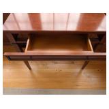 Grange Console Table with Drawer - Solid Wood Vintage Side Table