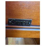 Grange Console Table with Drawer - Solid Wood Vintage Side Table