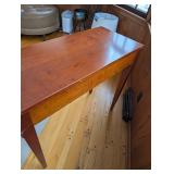 Grange Console Table with Drawer - Solid Wood Vintage Side Table