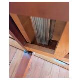 Grange Console Table with Drawer - Solid Wood Vintage Side Table