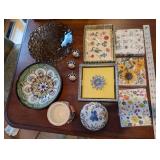 Gien Faience Trinket Jar - Musée de la Faïencerie de Gien, France - Handarbeit Plate