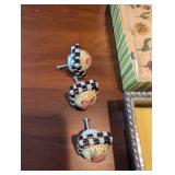 Gien Faience Trinket Jar - Musée de la Faïencerie de Gien, France - Handarbeit Plate