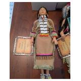 Sandy Dolls - Laughing Brook Comanche Princess & Soaring Hawk Comanche Tribe (Lot of 2)