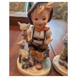 Goebel W. Germany 4-Piece Children Figurine Set with Animals