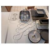 Pottery Barn Bakeware Set - Bundt Pan, Loaf Pan, Cake Pans, Roasting Pan & Racks