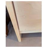 Little Folks Furniture 4-Drawer Dresser - Natural Wood Finish