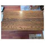 Oak 3-Drawer Dresser with Turned Legs - Vintage Bedroom Chest of Drawers