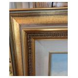 A. Dembeck Alpine Landscape Wetterstein Bei Garmisch 1977 Framed Oil on Canvas