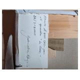 Framed Landscape Paintings - Tower Cityscape & Tree Courtyard (Pair)