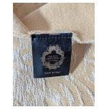 Nancy Koetter Fine Linens Italian Wool Throw Blanket - Beige Fringe