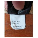 Nancy Koetter Fine Linens Italian Wool Throw Blanket - Beige Fringe