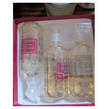 Bath & Body Gift Set: Ped Egg Foot File, Aroma Home Soothing Body Wrap, Yankee Candle