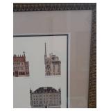 Gaudí Architecture Print - Framed Barcelona Landmarks Collage
