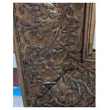 Decorative Arts, Inc. Mirror - Ornate Leaf Gold Frame Wall Decor