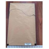 Framed Lake Landscape Painting - Blues, Trees & Sky