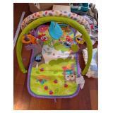 Baby Toys & Clothes Bundle: Play Mat, Activity Gym, Plush Toys, Clothing