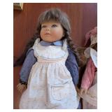Heidi Ott Dalila Dolls - Swiss Handmade Collectible Pair