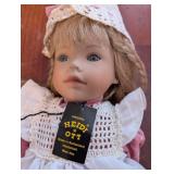 Heidi Ott Dalila Dolls - Swiss Handmade Collectible Pair