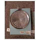 Mariposa Silverplate Sunburst Ornament & Serving Set - Spreader, Spoons, Leaf Ornaments