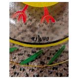 Kosta Boda Duck Plates - Round Glass Plates (Lot of 9)