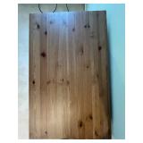 Knotty Pine Console Table with Drawer - 30 in W