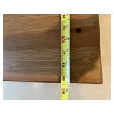 Knotty Pine Console Table with Drawer - 30 in W