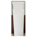 Full-Length Floor Mirror - Black Frame, 63 in H x 16 in W