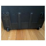 TravelPro 2-Piece Black Luggage Set - Carry-On & Upright Rolling Suitcases