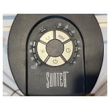 Sunter Tower Fan - 40in Tall Oscillating Pedestal with Timer, Black