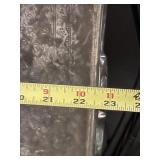 Silver-Plate Serving Trays - Ornate Pierced Edges - Made in India (Lot of 4)