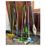 Shark Steam Mop & Assorted Mops, Brooms & Cleaning Tools