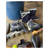 Baseball Bats, Balls, Gloves, Inline Skates, Tennis Rackets, Boots - Mixed Sports Gear