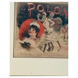 Polonia Original French Poster - Suite de Valses sur Chopin - Par Pierre Muller