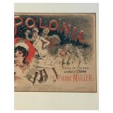 Polonia Original French Poster - Suite de Valses sur Chopin - Par Pierre Muller