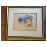 Marcel Prevost Pariserinnen Poster - Original French Poster, Albert Langen Verlag