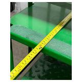 MSRP $1,200 – Uline Heavy-Duty Rolling Shelf Cart, 4-Tier Steel Industrial Utility Cart U-Boat Style Platform Truck, Approx 60″W x 24″D x 61″H, Welded Steel Frame, Heavy-Duty Casters, Ideal fo