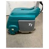 MSRP $6,000 #2 Tennant T1 Walk-Behind Floor Scrubber, Compact Commercial Floor Cleaning Machine, Corded Electric, Only 348 Hours, Ideal for Warehouse & Retail! Handle Folds Down For Compact Storag