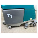MSRP $6,000 #2 Tennant T1 Walk-Behind Floor Scrubber, Compact Commercial Floor Cleaning Machine, Corded Electric, Only 348 Hours, Ideal for Warehouse & Retail! Handle Folds Down For Compact Storag