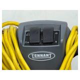 MSRP $6,000 #2 Tennant T1 Walk-Behind Floor Scrubber, Compact Commercial Floor Cleaning Machine, Corded Electric, Only 348 Hours, Ideal for Warehouse & Retail! Handle Folds Down For Compact Storag