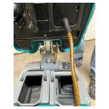 MSRP $6,000 #2 Tennant T1 Walk-Behind Floor Scrubber, Compact Commercial Floor Cleaning Machine, Corded Electric, Only 348 Hours, Ideal for Warehouse & Retail! Handle Folds Down For Compact Storag