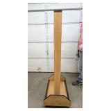 MSRP $1,100 – Hausmann Double-Sided Mobile Pegboard Gondola, Commercial Medical Storage & Display Rack, Steel Frame with Wood Base Shelf, Includes Assorted Peg Hooks, Ideal for Clinics PT Facili