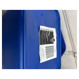 MSRP $500 – 18 Desk Recycling Containers, Tough Guy Model 4UAU4, 3-1/2 Gallon Blue Recycling Bins, Durable Plastic, Made in USA, Office, School & Facility Use - Like New Condition