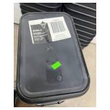 MSRP $360 – 18 Wastebaskets, Tough Guy Model 4PGN2-A, 13-5/8 Quart Black Plastic Trash Bins, Durable Construction, Made in USA, Office, School & Facility Use - Need Clean Up However No Apparent 